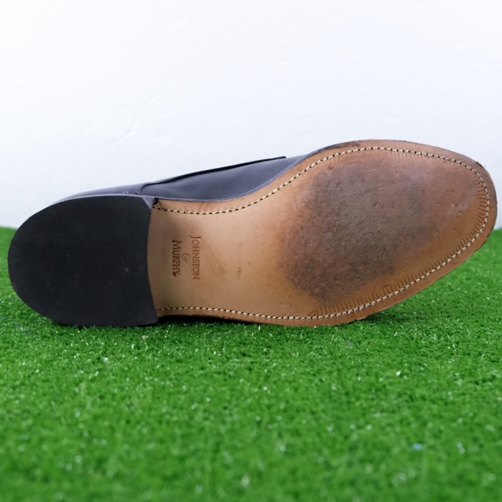 Johnston & Murphy Shoes Mens Size 9.5 Leather Cap Toe Oxford Dress Formal USA - Picture 4 of 6